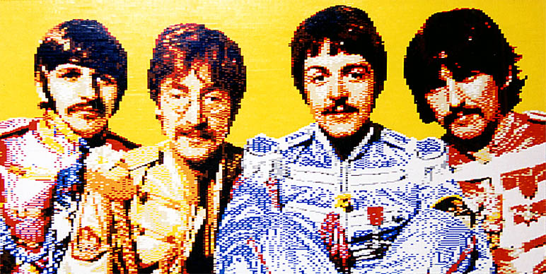 The Beatles mosaic