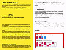 Denken Mit Lego catalog, pp 2-3. Click for a larger image