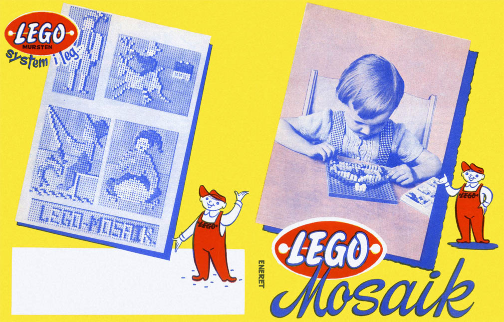 Lego Mosaik catalog, front side