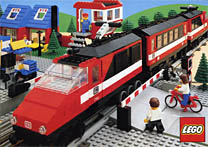 lego train sets 1990s