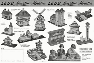 Lego Murstens Byggemodeller, front side. Click for larger image