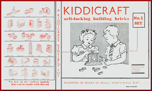 Self-Locking Building Bricks. Click for a larger image