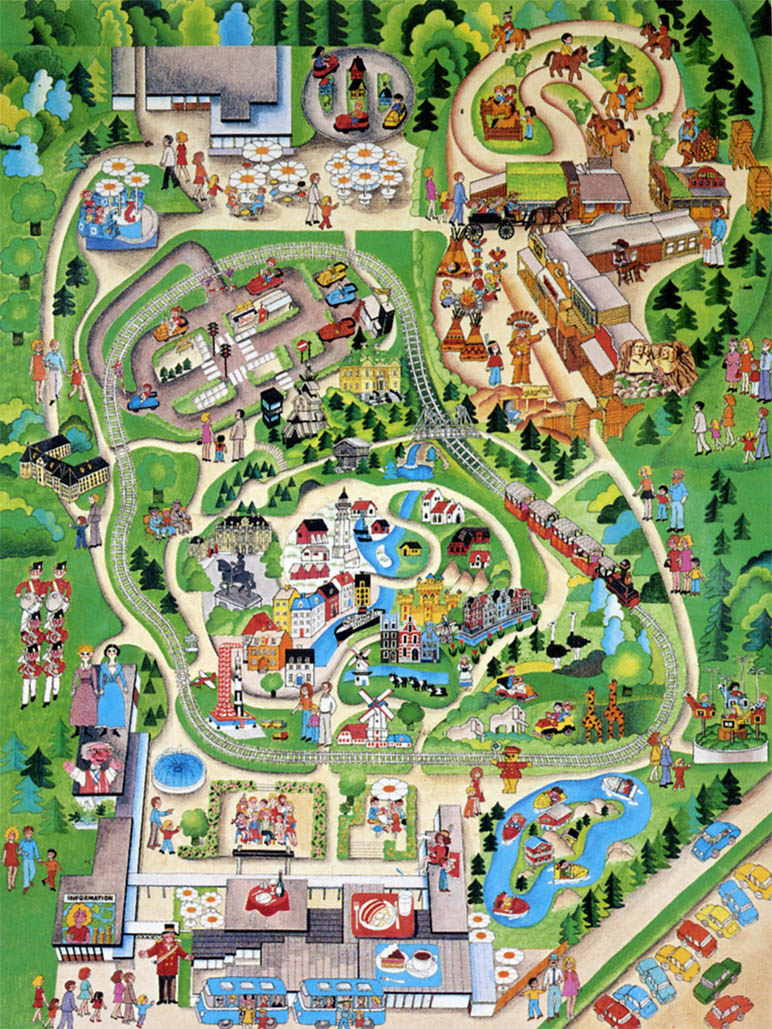 Legoland Map
