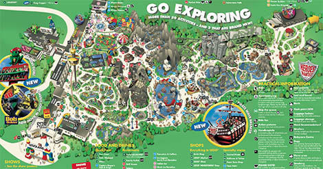 2009 Park map. Click for larger image