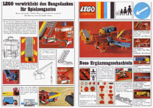 German newsletter, back, pp 2-3. Click for a larger image