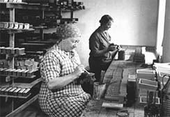 Wooden Toy Assembly, 1943. Click for more